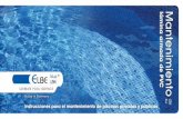 lámina armada de PVC Mantenimientomembranaselbe.com/descargas-elbe-blue-line/Manual...El valor recomendado del pH es: de 7.0 a 7.6 Si el valor del pH es inferior a 7.0: • Los metales