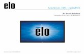 MANUAL DEL USUARIO - Elo Touch Solutions...Manual del usuario - IDS ET6553L/ET5553L UM600329 Rev C, página 10 de 40 Monitor táctil IDS Conectar al módulo Elo del ordenador (ECM,
