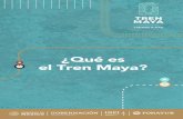 ¿Qué es el Tren Maya? Tren Maya es un proyecto de infraestructura y desarrollo socioeconómico que busca mejorar la calidad de vida de la gente y llevar bienestar al sureste de México.