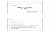 Índice - Presentación - Universidad de Murciadis.um.es/~bmoros/privado/apuntes/curso2007-2008/POO2-0708-bis-doc.pdf · – Agrupación de tipos de datos en espacios de nombres ...