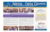 Iglesia en Coria-Cáceres · 2018-12-13 · Iglesia en Coria-Cáceres SEMANARIO DIOCESANO DE INFORMACIÓN Suplemento al Boletín Oficial del Obispado de Coria-Cáceres / N.º 3.336