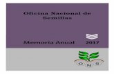Memoria Anual 2017 - Oficina Nacional de Semillasofinase.go.cr/wp-content/uploads/informelabores_2017.pdf · VERIFICACION DE ESTANDARES DE CALIDAD EN SEMILLAS DE ESPECIES FORRAJERAS