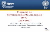 Primer Taller informativo para miembros de la Red …Académicos de la UNAM con nombramiento de carrera de tiempo completo. Entidades universitarias que reciban visitas de académicos