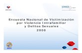 Encuesta Nacional de Victimización por Violencia ... · El 7% de los niños/as y adolescentes ha sufrido algún tipo de abuso de tipo sexual durante su vida. El 12,8% de las niñas