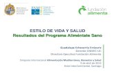 ESTILO DE VIDA Y SALUD Resultados del Programa Aliméntate Sano - PAM-Chile · 2017-05-30 · Aceite de Oliva 12. Aceite Canola 13. Palta 14. Azúcar. ... En Chile, con más de 95.000