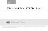 Boletín Oficial€¦ · N° 3177 19 mayo 2009 Boletín Oficial Gobierno de la Ciudad Autónoma de Buenos Aires "2009 Año de los Derechos Políticos de la Mujer" Boletín Oficial
