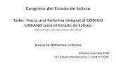 Congreso del Estado de Jalisco - Inicio | Congreso Jal€¦ · •Fuente: INFONAVIT, Plan Financiero 2011 - 2015 . 5. millones de viviendas deshabitadas en el país (15% del total)