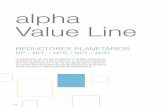 alpha Value Line - WITTENSTEIN€¦ · Ejes de motor más largos son posibles; contacte con nosotros. 3) as cotas dependen del motorL: 4) ueden adaptarse diámetros de eje motor menoresP