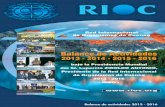 riob-info.org rioc 2013-2016.pdf · Balance de actividades 2013 - 2016 Balance de Actividades 2013 - 2014 - 2015 - 2016 bajo la Presidencia Mundial del Sr. Lupercio ZIROLDO ANTONIO