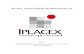 RAMO: FINANZAS INTERNACIONALES - IPLACEXbiblioteca.iplacex.cl/MED/Finanzas internacionales.pdf · Para iniciar la comprensión y aplicación de las finanzas internacionales es preciso