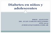 Diabetes en ni os y adolescentes · EPIDEMIOLOGÍA Diabetes tipo I: > del 90 % de casos de diabetes en la infancia Prevalencia: 0.02% (International diabetes federeration 2007) Si