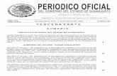 PERIODICO OFICIAL 23 DE MAYO - 2008 PAGINA 1 AÑO XCV ...€¦ · autorizó la constitución del Fideicomiso denominado "Fondo para la Construcción del Parque Ecológico de Irapuato",