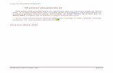 Mi primer documento (I) - unematicas.comunematicas.com/archivos1/word_2007_1.pdf · Por otra parte, cuando estamos viendo un documento Word que no cabe en una pantalla, necesitaremos