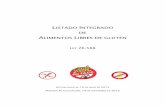 LISTADO INTEGRADO DE - loveg.com.arloveg.com.ar/wp-content/uploads/2016/03/...Libres_de_Gluten_18_0… · en lactosa, homogeneizado, ultrapasteurizado, fortificado con calcio, vitaminas
