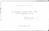 ACADEMIA DE CIENCIAS DE CUBAredciencia.cu/geobiblio/paper/1968_Calvache_La Geologia en Cuba.pdf · Sobre el guano de los jardimes y jardinillos (1858) por ALVARO REINoso. A MANUEL