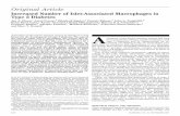 Original Article - Diabetes€¦ · Original Article Increased Number of Islet-Associated Macrophages in Type 2 Diabetes Jan A. Ehses,1 Aurel Perren,2 Elisabeth Eppler,3 Pascale Ribaux,4