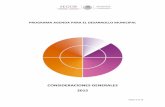 CONSIDERACIONES GENERALES 2015 - gob.mx€¦ · II. EJE A.1. TEMA A.1.2 ORDENAMIENTO ECOLÓGICO. Con base en información complementaria proporcionada por la Secretaría del Medio
