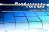 Reglamento Voleibolecmalaga.org/deportes/wp-content/uploads/Reglamento-Voleibol.pdf · 5.1. Para anotar un punto Un equipo anota un punto cuando el balón toca con éxito la cancha