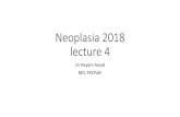 Neoplasia lecture 5 - JU Medicine€¦ · Neoplasia 2018 lecture 4 Dr Heyam Awad MD, FRCPath. ILOS •To understand the concept of the hallmarks of cancer and that they are phenotypic