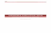 MEMORIA EJECUTIVA 2016 - taiestado · La convocatoria citada en el párrafo anterior representa el 19,7% del total de las plazas ofertadas en el Real Decreto 105/2016, por la que