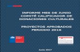 INFORMACIÓN Y TRANSPARENCIA COMITÉ CALIFICADOR DE ...donacionesculturales.gob.cl/wp/wp-content/uploads/2015/07/201705… · CULTURAL LOS JAIVAS Bienes Nacionales entrega en concesión