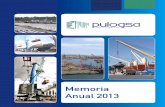 Memoria Anual 2013 - Bolsa de Santiagobolsadesantiago.com/Noticiascibe/avisos generales/PUERTO/mema… · 15 Hacia fines del año 1983, Puerto de Lirquén S.A. adquirió la calidad