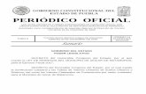 GOBIERNO CONSTITUCIONAL DEL ESTADO DE PUEBLA …€¦ · (Duodécima Sección) Periódico Oficial del Estado de Puebla Martes 20 de diciembre de 2016 2 GOBIERNO DEL ESTADO PODER LEGISLATIVO