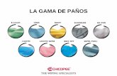 LA GAMA DE PAÑOS - fidesvita.com€¦ · Chicopee es uno de los fabricantes líderes en el mundo de paños de tela sin tejer para limpieza con una incomparable experiencia en este