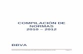 COMPILACIÓN DE NORMAS 2010 – 2012€¦ · resultante del presente Pliego de Peticiones, las partes codificarán y actualizarán todas las cláusulas de la compilación vigente