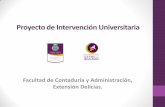 Proyecto de Intervención Universitarialegalidad.uach.mx/portal/PIU - Jugando con la Legalidad.pdf · 2. Interactuar con los niños con el proyecto «Jugando con la Legalidad» La