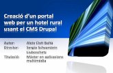 Creació d'un portal web per a un hotel rural usant el CMS ...openaccess.uoc.edu/webapps/o2/bitstream/10609/22364/8/acivitbT… · Creació d’un portal web per un hotel rural usant