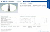 Cuerpo de la luminaria en aluminio puro inyectado a ... · Dimensiones / Peso: H: 3819 mm D: 8” Montaje: Piso Acabado: Gris Indice de Protección: IP65 Tecnología: Plus LED Circular