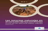Los recursos naturales en el corazón de los conflictosrepositorio.dpe.gob.ec/bitstream/39000/2212/1/OII-011-2018.pdf · Los recursos naturales en el corazón de los conflictos Actuar