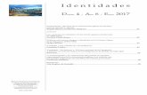 I d e n t i d a d e s · 2017-01-05 · I D E N T I D A D E S Dossier 4, Año 6 Enero 2017 pp.01-04 ISSN 2250-5369 Presentación 150 años de la colonización galesa en Chubut: nuevas