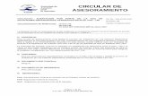 Autoridad de CIRCULAR DE Civil ASESORAMIENTO · 2017-02-01 · 7.3 La forma AAC-1010 y las dos copias de la Forma AAC 145-31 más el Suplemento AAC propuesto al manual, la evidencia
