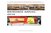 MEMORIA ANUAL 2018 - Asociación de Veteranos RCLAC14 … · 2019-02-10 · AS. VT. ASO IAIÓN V T RANOS R LA “VILLAVIIOSA 14” MEMORIA DE ACTIVIDADES 2018 Presentación Habiendo