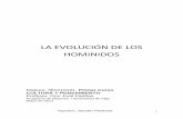 LA EVOLUCIÓN DE LOS HOMINIDOS - caumas.orgcaumas.org/wp-content/uploads/2015/03/LA-EVOLUCI%d3N-DE-LOS … · Encuentro este esquema en wikipedia la siguiente tabla de sucesión de