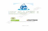Criterios para la priorización de cuencas hidrográficas ...€¦ · De conformidad con la Política Nacional para la Gestión Integral del Recurso Hídrico, se expidió el Decreto