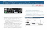 B426 Módulo de comunicaciones Ethernet€¦ · configurar para que sea compatible con redes IP estáticas. El módulo B426 Módulo de comunicaciones Ethernet Conettix es compatible