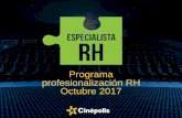 Programa profesionalización RH Octubre 2017uc.cinepoliscorporativo.com.mx/wbt/cursos... · 2017-10-09 · IMSS Objetivo Reforzar los temas básicos con los que ... ST7 Formato Módulo