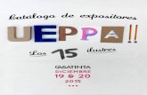 Ueppa!! 14 marcas de diseño 100% HECHO EN …...Ueppa!! es una feria de diseño pe- queña pero sustanciosa en la que encontrarás 14 marcas de diseño 100% HECHO EN COLOMBIA, selec-