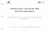 Informe Anual de Actividades - Estado de México · 2019-01-14 · G GOBIERNODa ESTADODEMÉXICO enGRANDE ACTIVIDADES Durante el periodo que se informa laJunta Directiva sesionó en