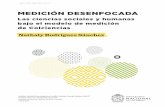 MEDICIÓN DESENFOCADA - Catálogo - Tienda | Editorial Universidad Nacional de … · 2017-05-24 · La formulación y aplicación de modelos ma-temáticos para la evaluación de