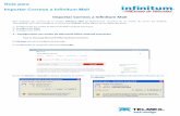 Importar Correos a Infinitum Maildownloads.telmex.com/pdf/GuiadeImportaciondeCorreos.pdf · 2016-06-02 · Importar Correos a Infinitum Mail Para importar tus correos de tu cuenta