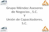 Grupo Méndez Asesores de Negocios , S.C. Y Unión de … · 2017-10-21 · Se concede a las autoridades fiscales la facultad de practicar visitas de verificación además del domicilio