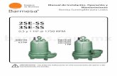 Bomba Sumergible para Lodos - HidroShop.mx · 2018-05-18 · Mantenimiento Bomba Sumergible para Lodos ¡IMPORTANTE! - Lea todas las indicaciones en este manual antes de operar o