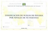 ZONIFICACION DE SUELOS DE PANAMA POR NIVELES DE …bdigital.binal.ac.pa/bdp/descarga.php?f=idiap1.pdf · manganeso. En los suelos de Panamá, el tipo de arcilla predominante es la