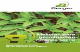 Mezclas para germinación América Latina...germinación de las semillas y la producción de plántulas. Específicamente diseñado para germinación de semillas en charolas (bandejas)