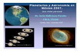 Planetarios y Astronomía en México 2007.j.ballesteros/astronomia_y_planetarios07.pdfestudiantes de arquitectura. universidad michoacana de san nicolas de hidalgo facultad de arquitectura