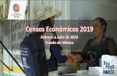 Censos Económicos 2019tesci.edomex.gob.mx/sites/tesci.edomex.gob.mx/files/files...Objetivo de los Censos Económicos 2019 Obtener información estadística básica, referida al año